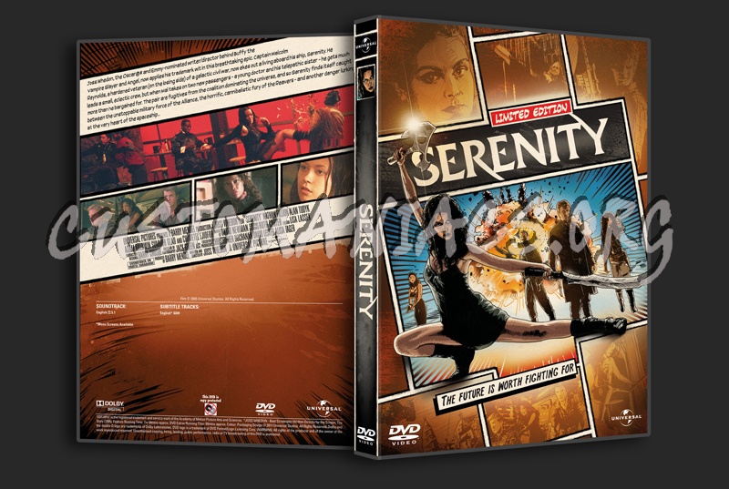 Serenity dvd cover