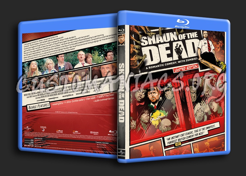 Shaun of the Dead blu-ray cover