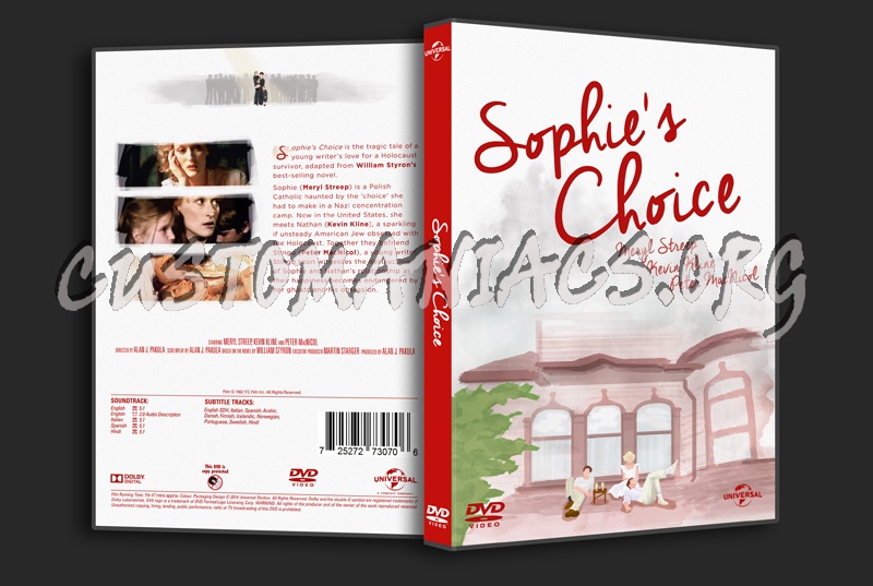 Sophie's Choice dvd cover