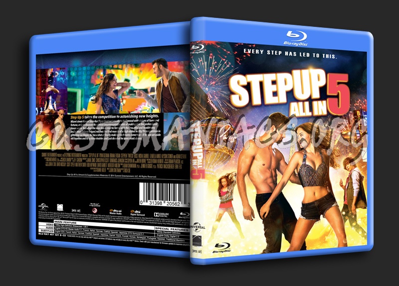 Step Up 5 All In blu-ray cover