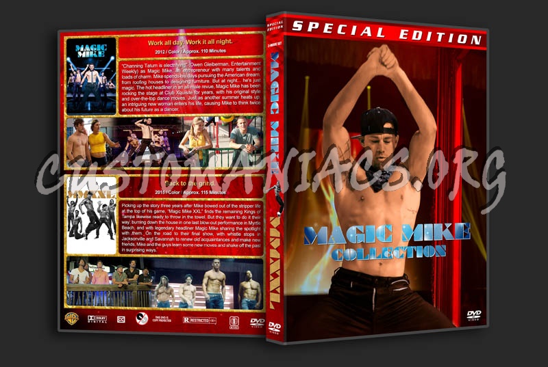 Magic Mike Collection dvd cover