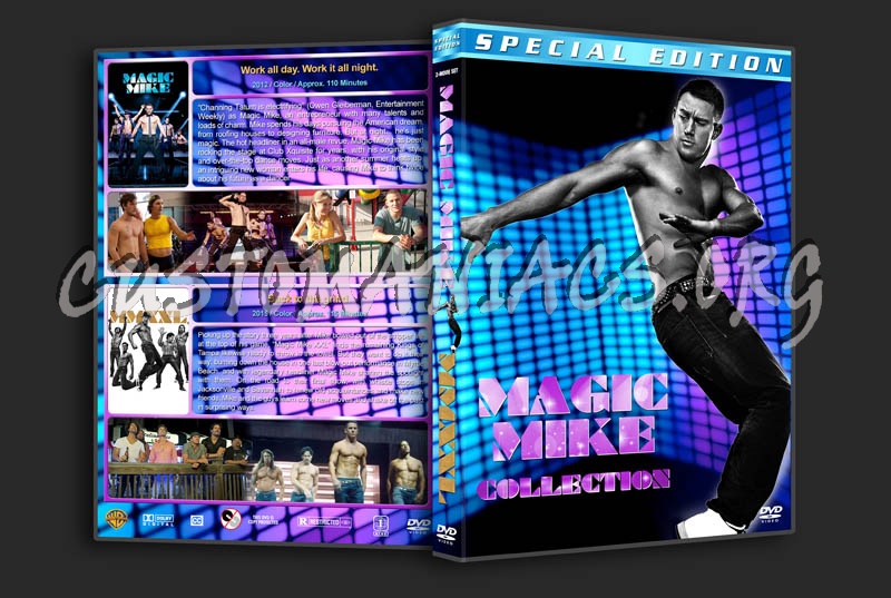 Magic Mike Collection dvd cover