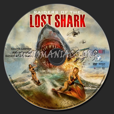 Raiders of the Lost Shark dvd label