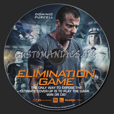 Elimination Game (aka Turkey Shoot) blu-ray label