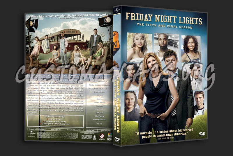 Friday Night Lights - Seasons 1-5 dvd cover