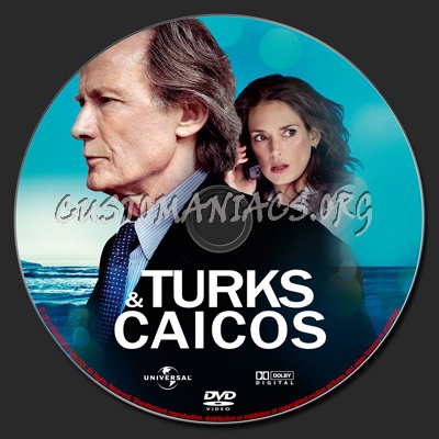 Turks & Caicos dvd label