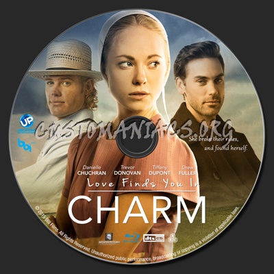 Love Finds You in Charm blu-ray label