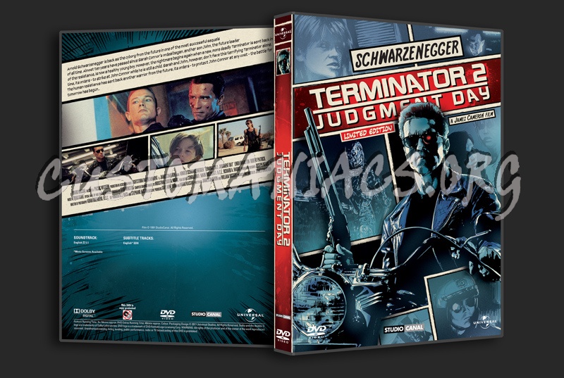 Terminator 2 Judgement Day dvd cover