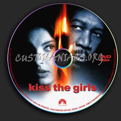 Kiss the Girls dvd label