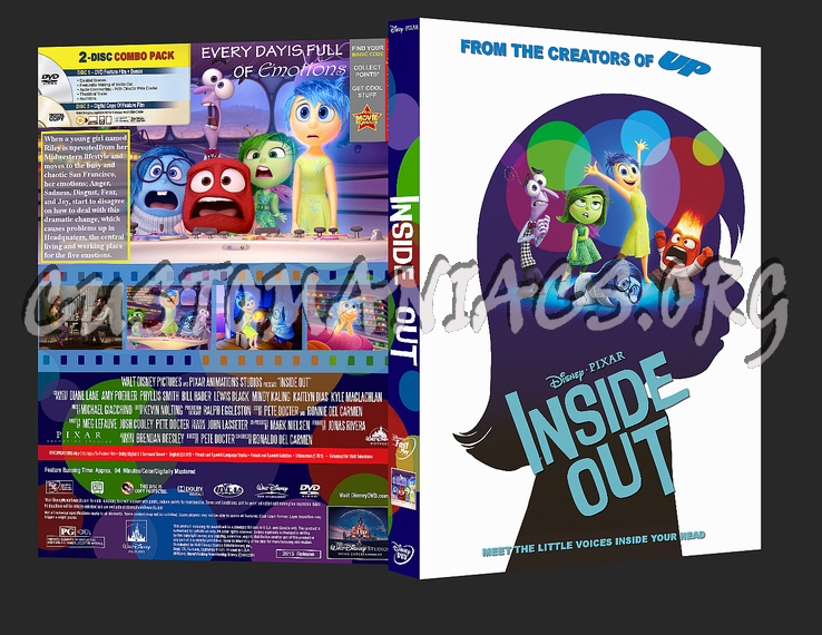 Inside Out dvd cover - DVD Covers & Labels by Customaniacs, id: 227132 ...