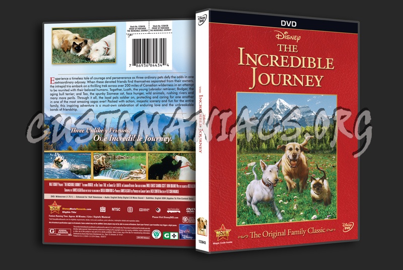 The Incredible Journey dvd cover