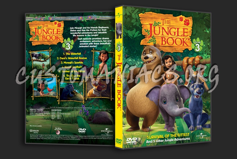 The Jungle Book Volume 3 dvd cover