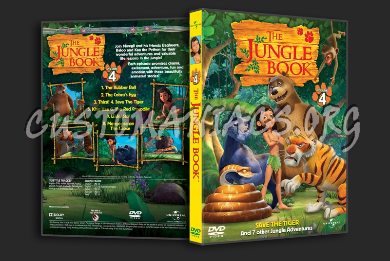 The Jungle Book Volume 4 dvd cover