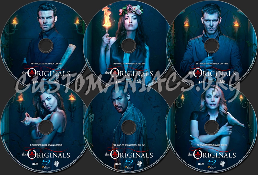 The Originals Season 2 blu-ray label