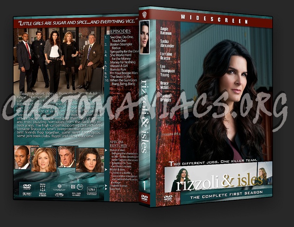 Rizzoli and Isles dvd cover