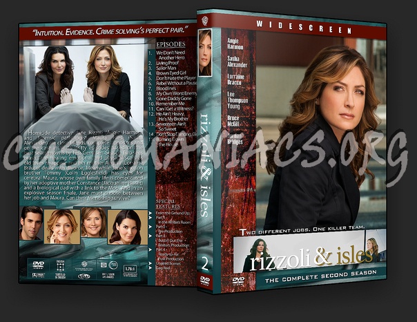 Rizzoli and Isles dvd cover