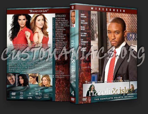 Rizzoli and Isles dvd cover