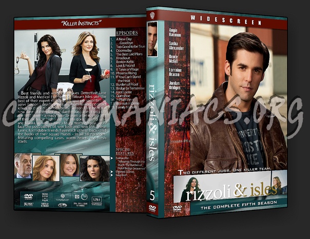 Rizzoli and Isles dvd cover