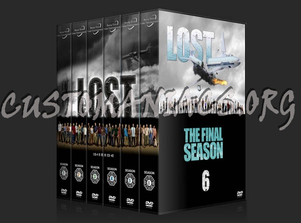 Lost - The Complete Series (3370x2175) dvd cover