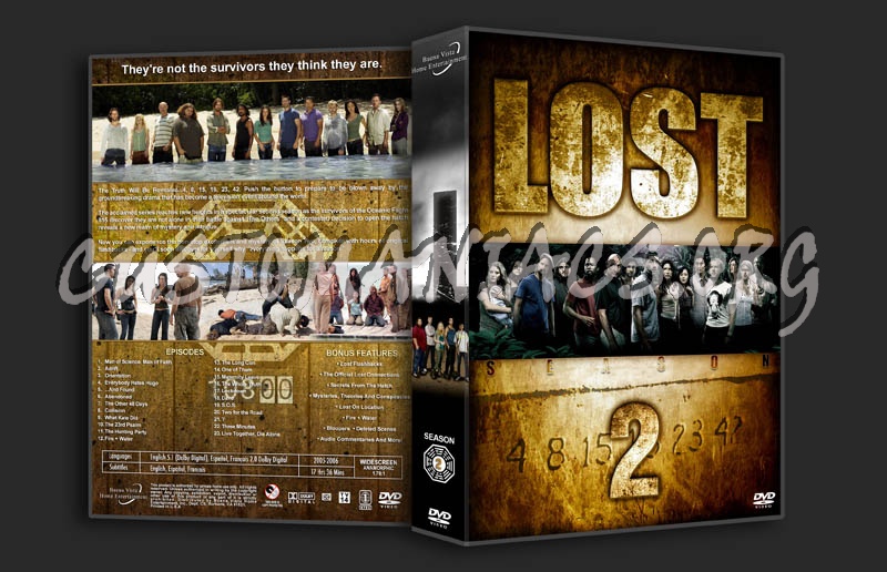 Lost - The Complete Series (3370x2175) dvd cover