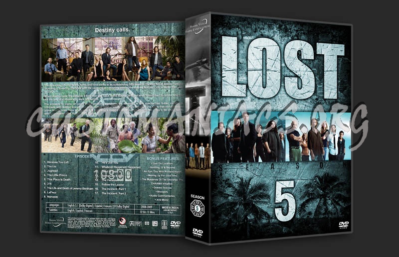 Lost - The Complete Series (3370x2175) dvd cover