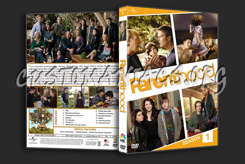 Parenthood - The Complete Series dvd cover