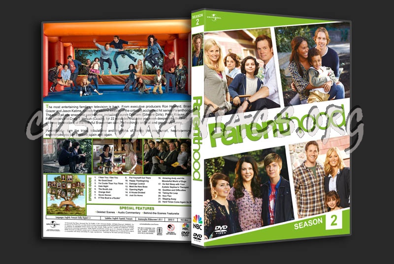 Parenthood - The Complete Series dvd cover