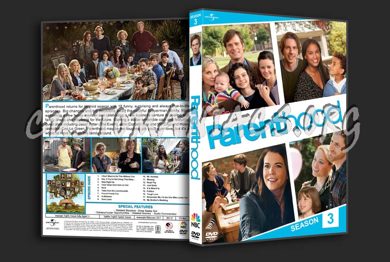 Parenthood - The Complete Series dvd cover