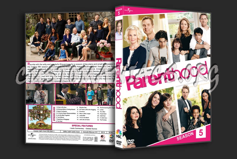 Parenthood - The Complete Series dvd cover