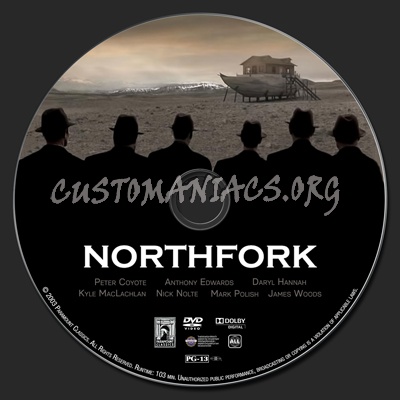 Northfork dvd label