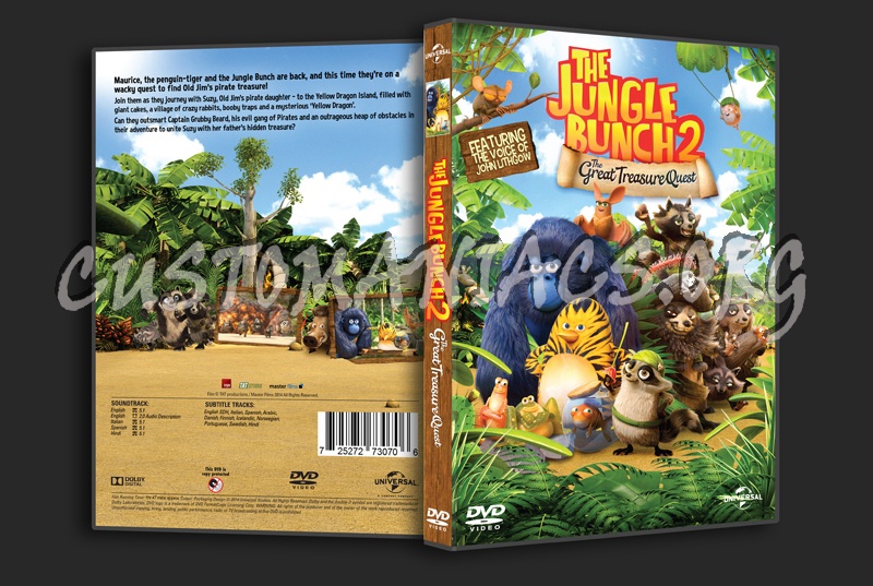 The Jungle Bunch 2 dvd cover