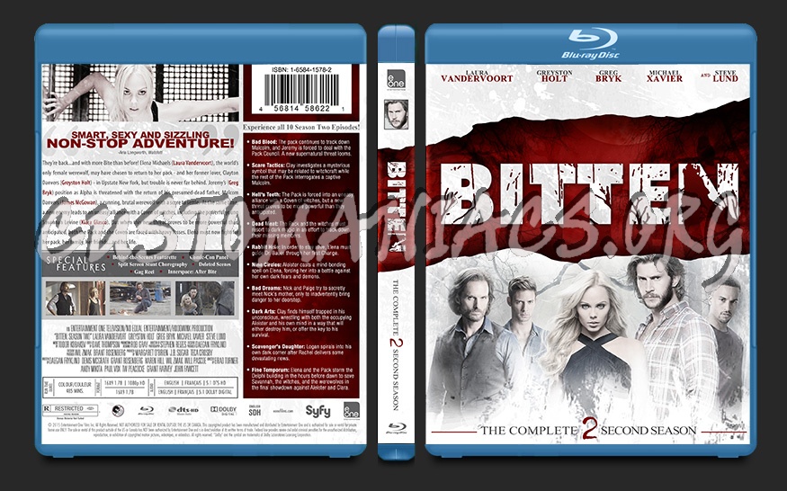 Bitten Season 2 blu-ray cover