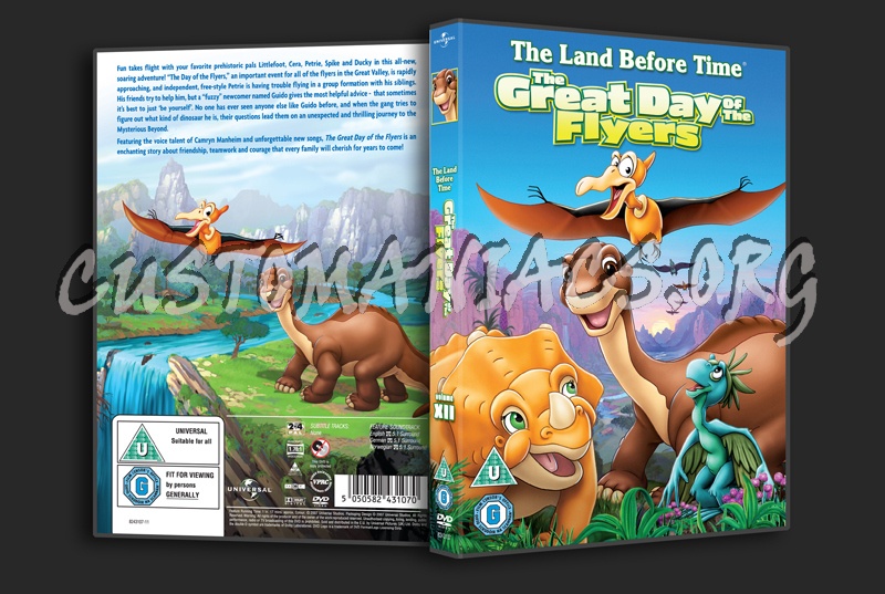 The Land Before Time  12 The Great Day of the Flyers dvd cover