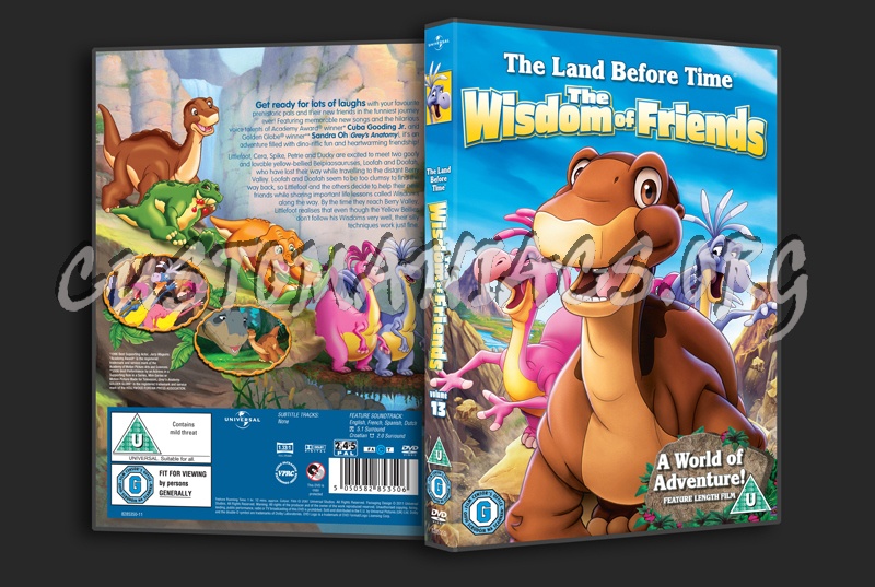 The Land Before Time 13 The Wisdom of Friends dvd cover