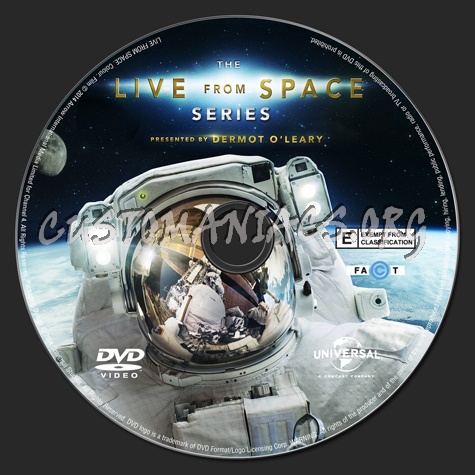 The Live From Space Series dvd label