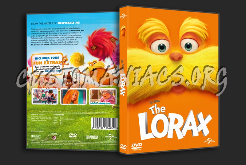 The Lorax dvd cover