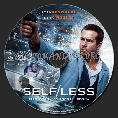 Self/less dvd label