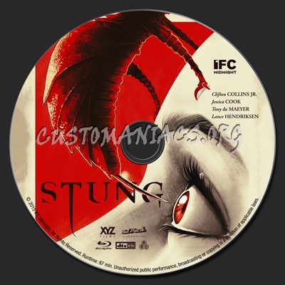 Stung blu-ray label