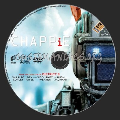 Chappie dvd label