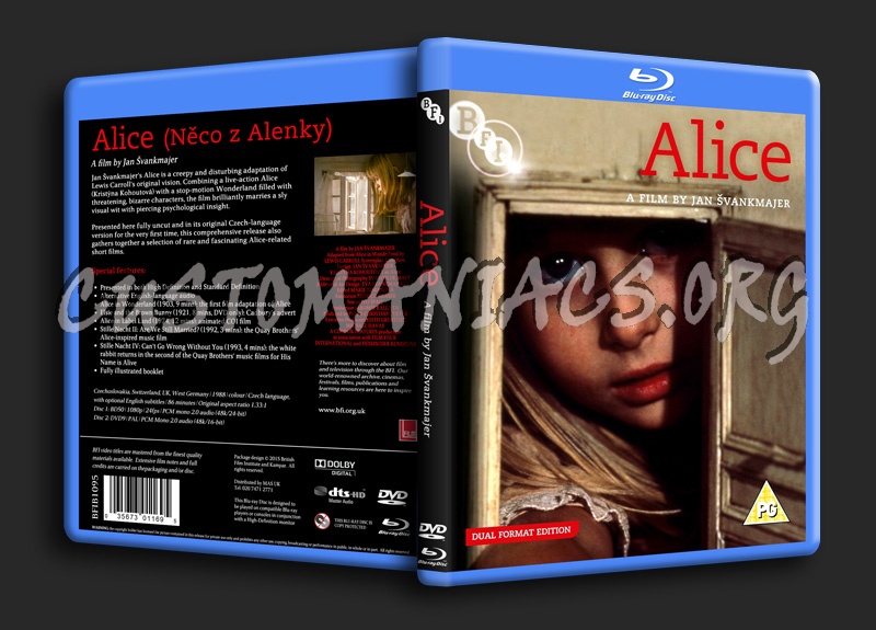 Alice blu-ray cover