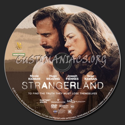 Strangerland dvd label