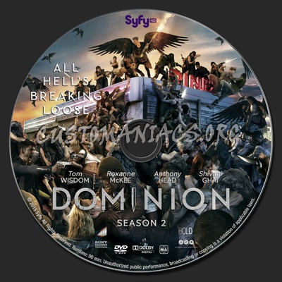 Dominion - Season 2 dvd label