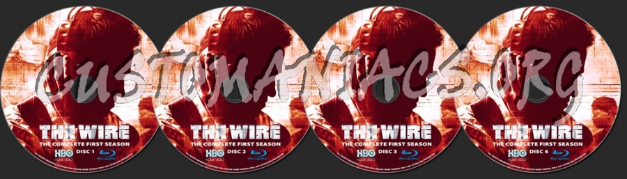 The Wire Season 1 blu-ray label