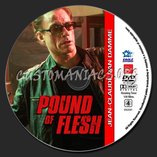 Van Damme Collection - Pound Of Flesh dvd label