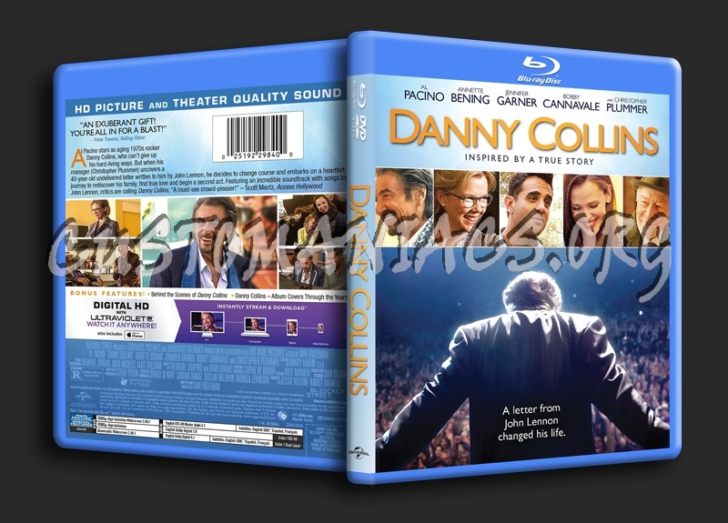 Danny Collins blu-ray cover - DVD Covers & Labels by Customaniacs, id ...