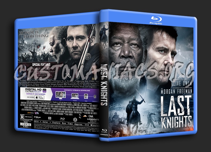 Last Knights dvd cover