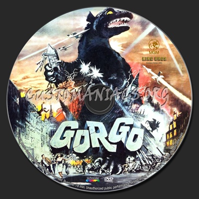 Gorgo dvd label