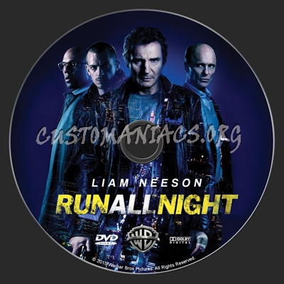 Run All Night dvd label