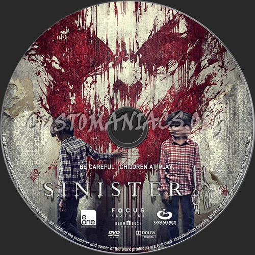 Sinister 2 dvd label