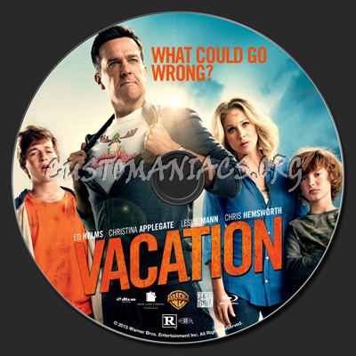 Vacation blu-ray label